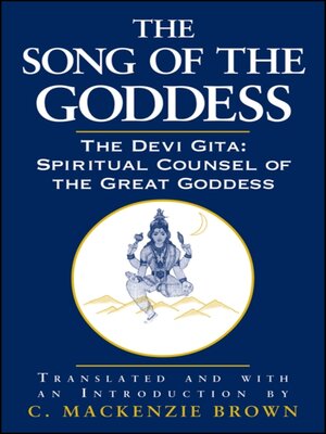 cover image of The Song of the Goddess
